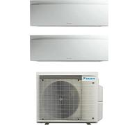 Daikin 2xFTXJ25AW+2MXM50A - Climatizzatore Dual Split, 9000 + 9000 btu, Pompa di calore