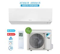 Daikin Climatizzatore 9000 Btu Inverter Monosplit Condizionatore con Pompa di Calore Classe A++/A+ R32 Wifi (Unit Interna + Unit Esterna) - ATXM25R + AR...