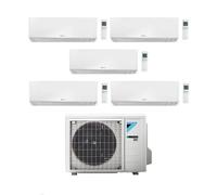DAIKIN Climatizzatore Penta Split Bluevolution serie FTXM-R PERFERA 9+9+9+9+18 con 5MXM90A R-32 Wi-Fi Integrato