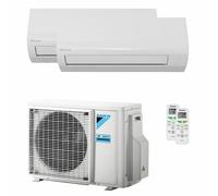 Daikin Condizionatore Sensira Multi dual split 9000+9000 BTU inverter wifi unità esterna 4 kW
