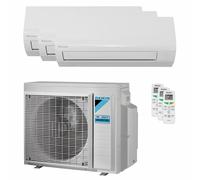 Daikin Condizionatore Sensira Multi trial split 7000+7000+7000 BTU inverter wifi unità esterna 5 kW