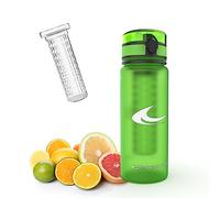 Daikoku - Bottiglia Sportiva d'Acqua da 1L | Senza BPA | Antisperimento | Ergonomica e Resistente agli Urti | Ideale per Sport e Attività all'Aperto | Verde Lime | 1 Litro