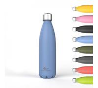 Daikoku, Bottiglia Termica in Acciaio Inossidabile | Doppia Parete Isolante | 100% Antifuga | Sicura e Salutare, Free BPA | Multifunzionale, Sport Ideale thermo Acciaio Inossidabile, Blu, 500 ML