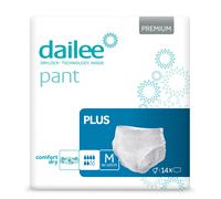 Dailee Pants Plus M, L e XL - 15 Pannoloni Per Anziani a Mutanda - Uomo e Donna