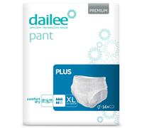 Dailee Pants Plus M, L e XL - 90 Pannoloni Per Adulti Mutanda - Uomo e Donna