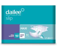 Dailee Slip Maxi M, L/XL e XXL - 112x Pannoloni per Anziani - Formato Scorta
