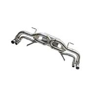 daili store Per R8 V8 4.2l V10 5.21 2006-2015 2015-2023 Sistema di scarico ad alte prestazioni in acciaio inossidabile Cat-back con valvola a vuoto(V8 4.2l 06-15)