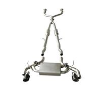 daili store Scarico Catback in acciaio inossidabile compatibile con Infiniti Q50 2.0T Q50S 3.7 2014-2022 Scarico ad alte prestazioni con valvola elettronica(Q50S 3.7 14-22)