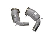daili store - Tubo di scarico ad alte prestazioni in acciaio inossidabile 304, compatibile con Porsche 911 992 3.0T 3.8T Downspout