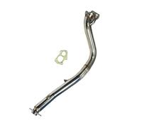 daili store Tubo di scarico racing in acciaio inossidabile da 3'' compatibile con Impreza GT GC 8 WRX STI