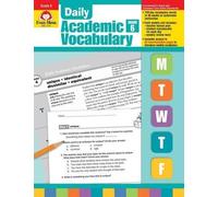 Daily Academic Vocabulary, Grade 6 Teacher Edition (Tascabile)