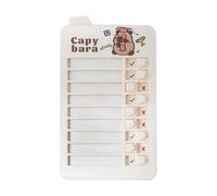 Daily Behavior Board - Grafico di routine visiva per l'apprendimento strutturato e l'organizzazione, supporta l'edificio di Habit con carte facili da usare, bambini per la casa, l'aula, la scuola