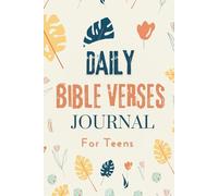 Daily Bible Verses Journal for Teens with Prompts, Space to Write Affirmations and Gratitude to Attract Positivity: and Strengthen Your Faith