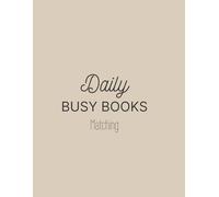 Daily Busy Books: Matching: For early learners or students with disabilities