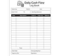 Daily Cash Flow Log Book for Personal & Business Finances: Take Charge of Your Money - Track Every Dollar, Every Day