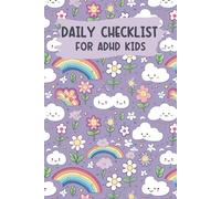 Daily Checklist for ADHD Kids: ADHD Checklist & Journal with Gratitude, Mood, and Goal to Improve Their Focus, Develop Good Habits, Stay Organized | Morning & Bedtime Routine w/ Weekly Planner