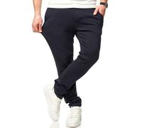 DAILY COTTON Pantaloni chino da uomo Performance Pants Super Stretch in tessuto per lavoro e tempo libero, comodi pantaloni chino in cotone, blu navy, 33W x 34L
