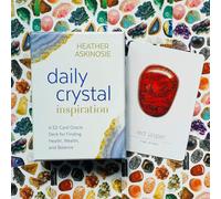 Daily CRYSTAL Ispirazione Oracolo Mazzo Carte Hay House Health Equilibrio Nuovo