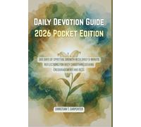 Daily Devotion Guide 2026 Pocket Edition: 365 Days of Spiritual Growth with Daily 5-Minute Reflections for Busy Christians Seeking Encouragement and Rest.