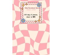 Daily Devotional Journal Women's Edition 365 days of Growing Closer to Him Pink Retro Prayerbook