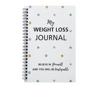 Daily Diet Journal - Pianificatore perdita di peso, Registrazione fitness | Notebook, Notebook, Guida alla pianificazione dei pasti per il benessere per obiettivi di