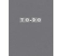 Daily Doer The Ultimate 110-Page To-Do List Notebook (Tascabile)