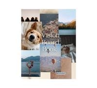 Daily Dopamine Vision Board Book - Scrapbook, riviste, forniture per diario spazzatura | Oltre 800 immagini e citazioni categorizzate | Tavola estetica da sogno per donne e affermazioni, libro collage