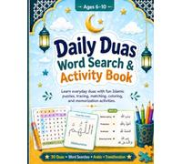 Daily Duas Word Search & Activity Book for Muslim Kids: Learn Everyday Duas with Fun Islamic Puzzles, Tracing, Coloring, and Memorization Activities