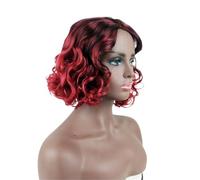 Daily Hair Wig for Women Parrucca for capelli corti e ricci for donna, copertura completa for la testa con piccolo rotolo soffice naturale for Party Cosplay Costume Use