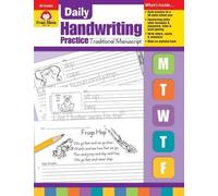 Daily Handwriting Practice: Traditional Manuscript, Kindergarten - G (Tascabile)