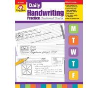 Daily Handwriting Traditional Cursive Te (Tascabile) Daily Handwriting Practice