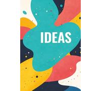 Daily Ideas & Reflection Notebook: Aesthetic Abstract Journal for Writing, Planning, Notes, and Mindful Thinking - 110 Pages Lined Notebook for Students, Creatives, and Productivity Lovers