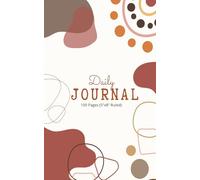 Daily Journal: 100-Page Lined Notebook in Brown-Grey Illustrative style - Compact 5"x8" Paperback for Writing, Notes and Reflections