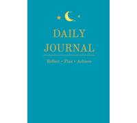 Daily journal: 120 Lined Pages for Writing, Goal Setting & Productivity - Dark Sky Edition