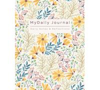 Daily Journal | 365 Day Writing Notebook with Date Entries | Minimalist Lined Journal Gift for Women, Men, Students, and Professionals