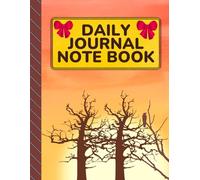 Daily Journal - 75 Pages | 8.5 x 11 Large Writing Notebook | age 15-18+: Spacious Daily Writing Notebook for Men and Women | Perfect for Work, School & Home