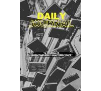 Daily journal -Between the Lines: 200 Days of You- Hardcover - 6x9 inch