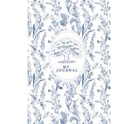 Daily Journal for Organised Life and Self-Improvement - Blue and White Cover, 160 Creme-Colored Pages, Perfect for All Ages