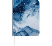 Daily Journal Marble 2026 - Agenda A6 (10,7x15,2 cm) - Giornaliera