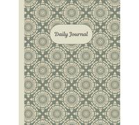 Daily Journal Notebook: Bohemian Mandala Design: 100 Pages, Lined Notebook for Writing & Planning