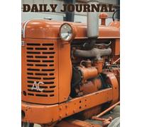 Daily Journal: Tractor Themed Daily Planner & Gratitude Notebook for Kids | With Mood Tracker, To-Do List, and Diary Section | Large 8.5 x 11 Inch