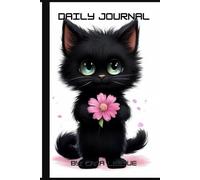 Daily Journal with Black Cat Cover