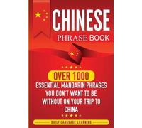 Daily Language Learning Chinese Phrase Book (Tascabile)