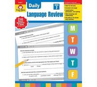 Daily Language Review, Grade 7 Te (Tascabile)