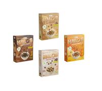 DAILY LIFE HALOS PROTEIN RINGS (BOX DA 4x250 Gr) SUGAR FREE