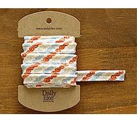 Daily Like NASTRO RIBETE - 01 Knit-11 mm. x 2,743 m.