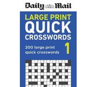 Daily Mail Daily Mail Large Print Quick Crosswords Volume 1 (Tascabile)
