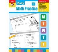 Daily Math Practice, Grade 1 Te (Tascabile)