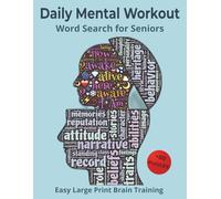 Daily Mental Workout Word Search for Seniors: Easy Large Print Puzzles for Brain Training, Memory Support and Cognitive Stimulation
