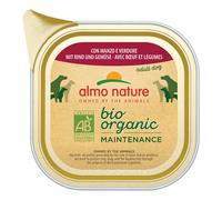 Almo Nature BioOrganic Maintenance 24 x 100 g - Mix 1: Vitello bio e Verdure bio + Manzo bio e Verdure bio